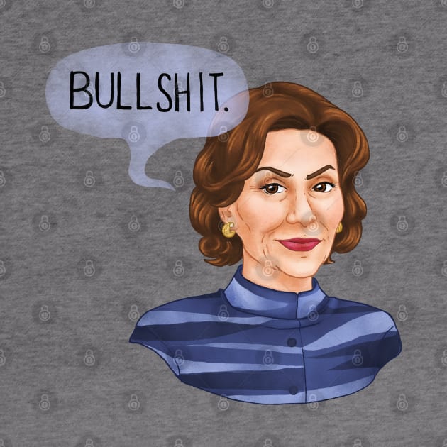 Emily Gilmore BS! by SarahWrightArt